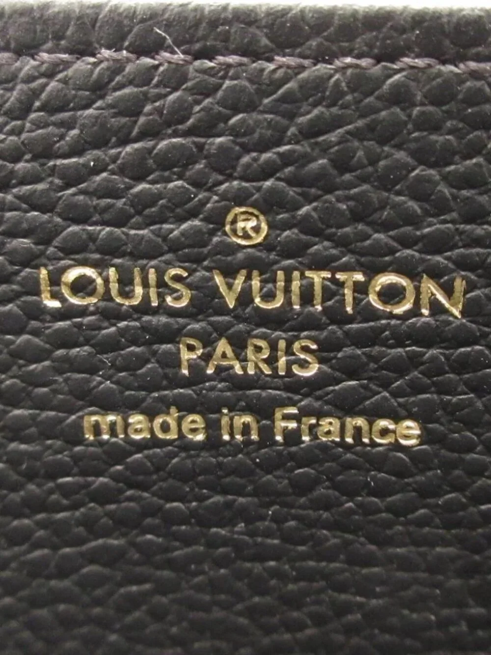 LOUIS VUITTON Zippy Wallet Noir Monogram Empreinte Long Wallet
